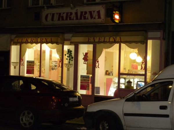 Cukrárna Evelína - vchod